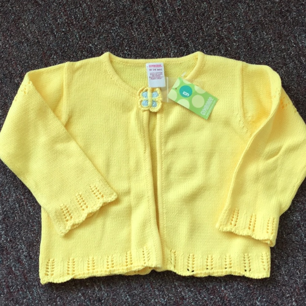 Vintage Gymboree Floral Patchwork sweater sz 18-24 mo NWTs